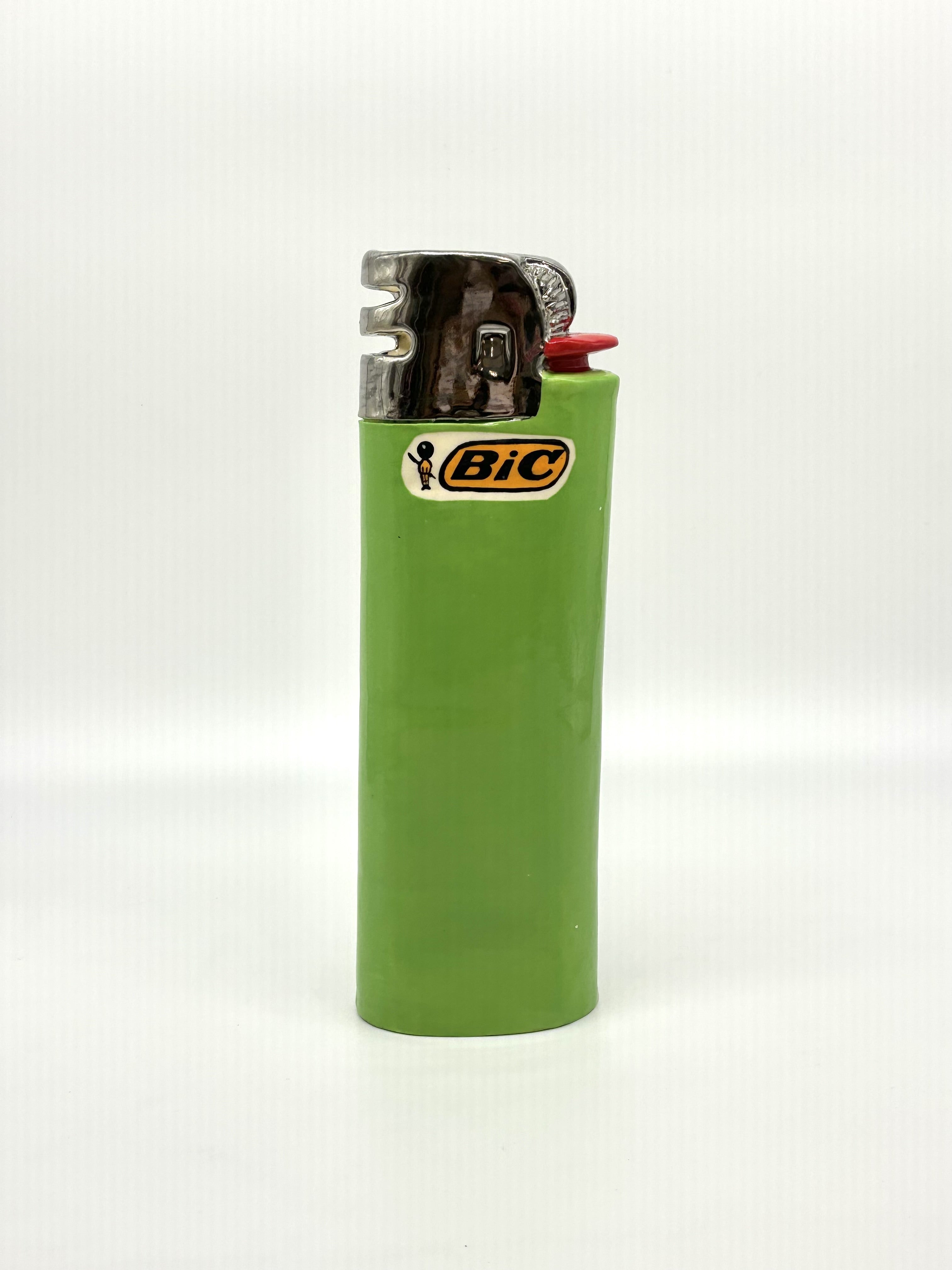Green Lighter Vase *