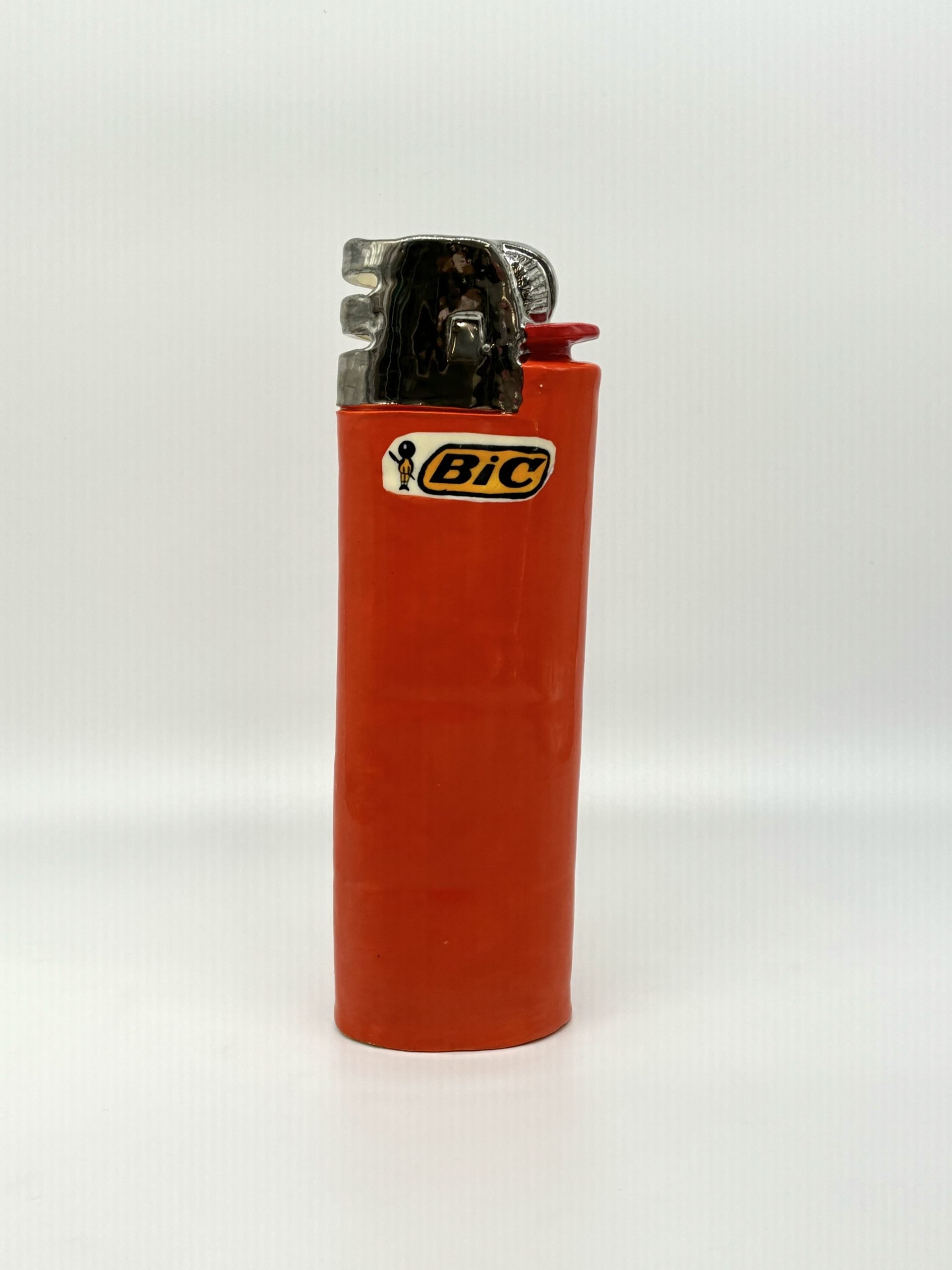 Orange Lighter Vase *