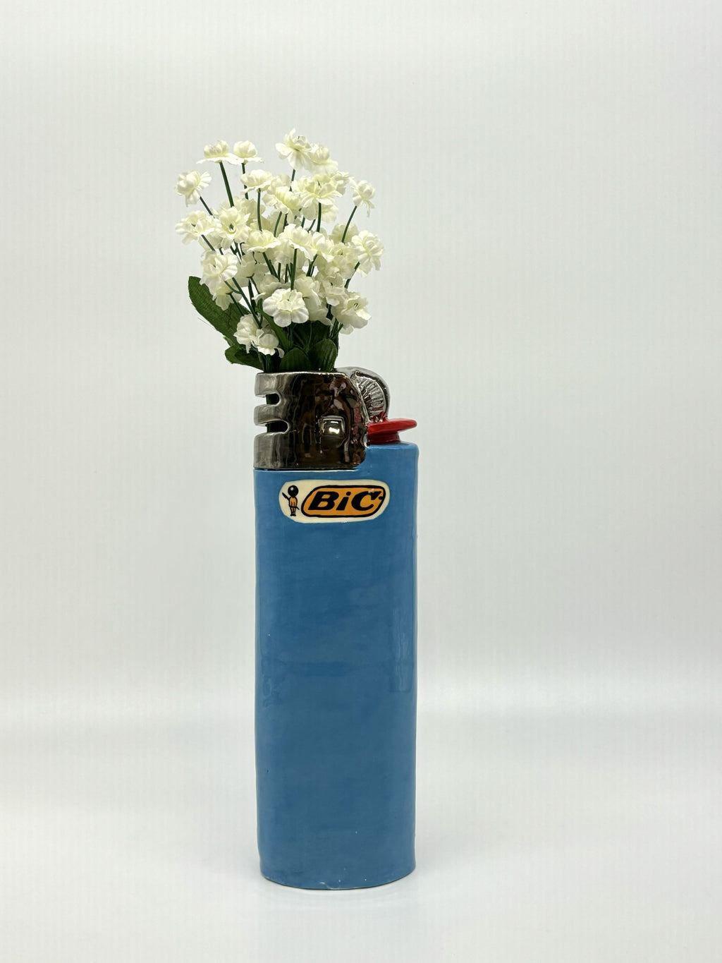 Blue Lighter Vase *