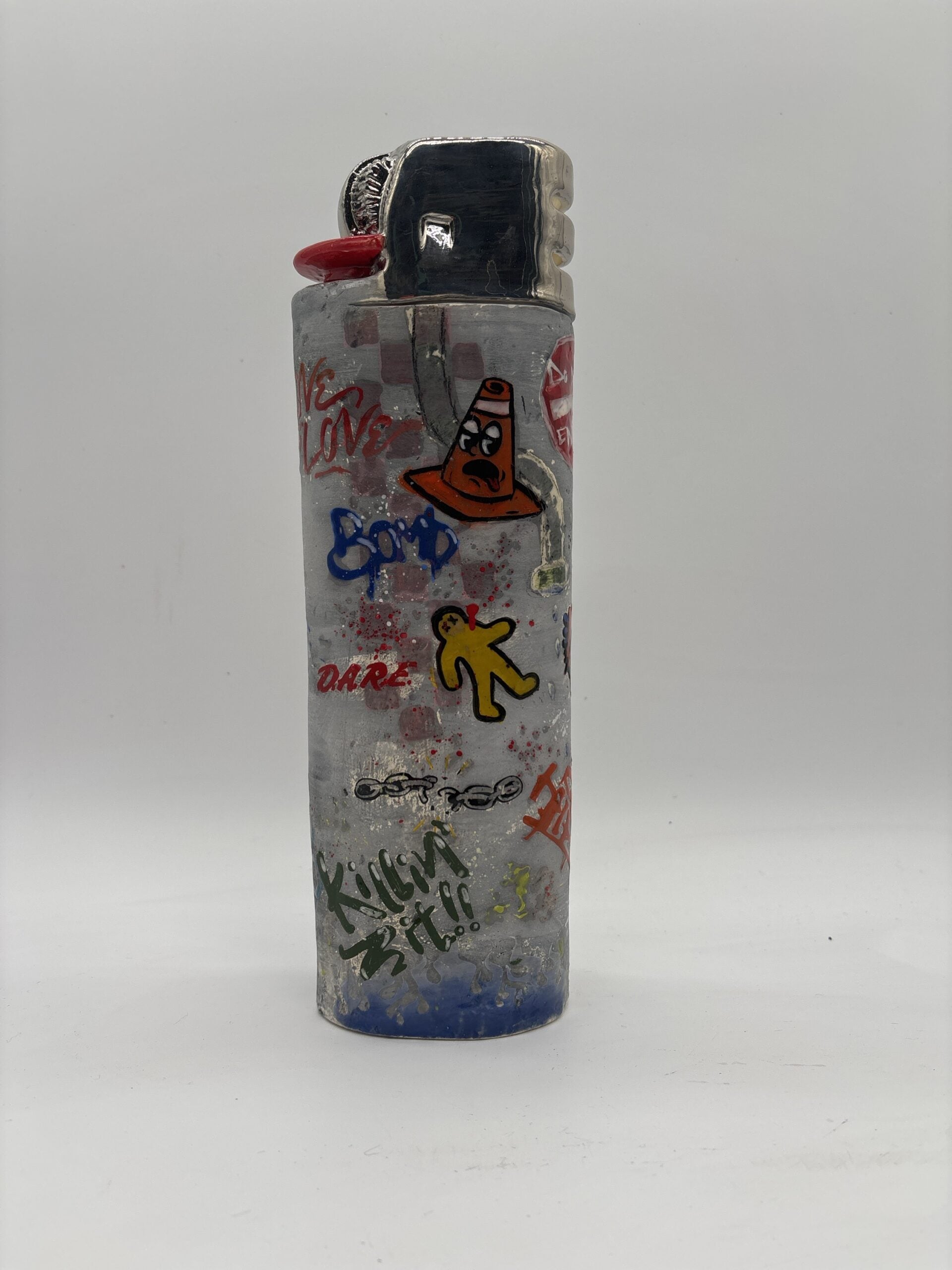 Concrete Grafitti Lighter